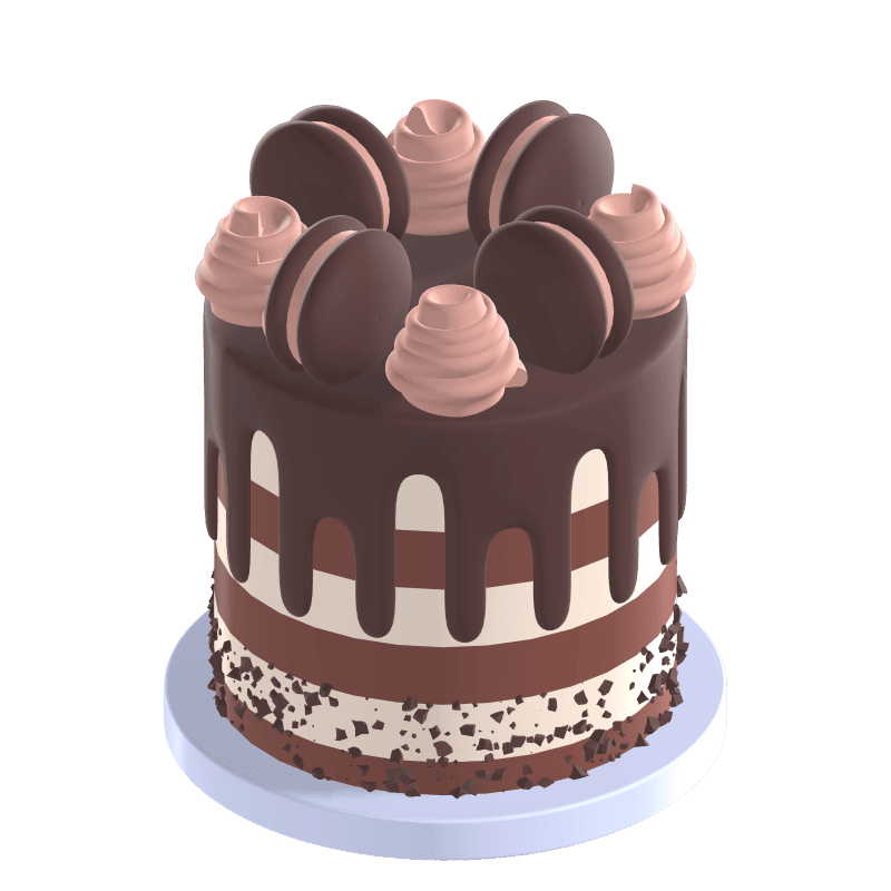 Chocolate Cake (1) Chocolate Cake